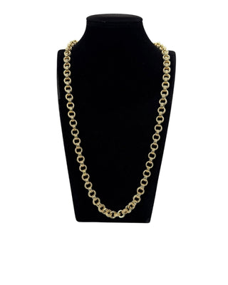 Collier gros sirop double 8mm 70cm