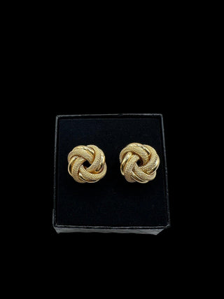 Boucles d'oreilles nœuds 15MM - TRANSAC'OR