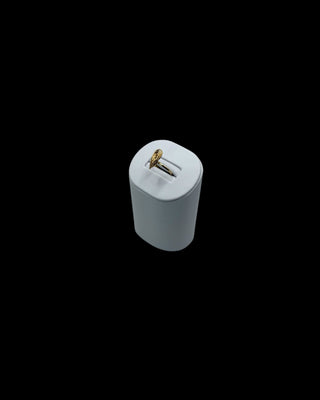 Bague forçat allongé lisse 7mm Bijoux or 18K - TRANSAC'OR