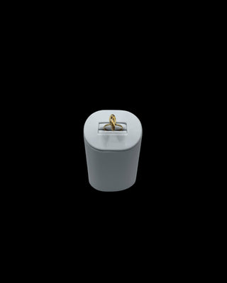 Bague forçat allongé lisse 7mm Bijoux or 18K - TRANSAC'OR