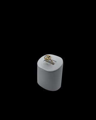 Bague graine de café 12x15mm Bijoux or 18K - TRANSAC'OR