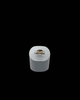 Bague graine de café 12x15mm Bijoux or 18K - TRANSAC'OR
