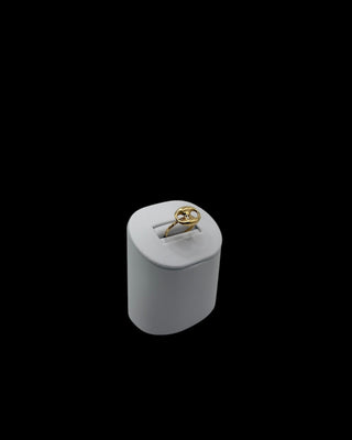 Bague graine de café 12x15mm Bijoux or 18K - TRANSAC'OR