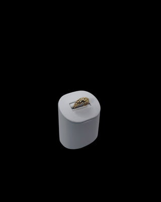Bague maille palmier Bijoux or 18K - TRANSAC'OR