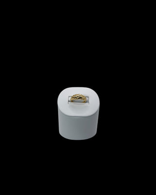 Bague maille palmier Bijoux or 18K - TRANSAC'OR