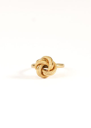 Bague Noeuds 10mm Bijoux or 18K - TRANSAC'OR