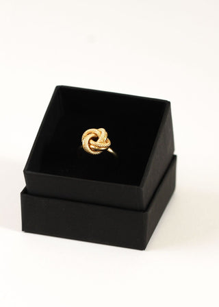 Bague Noeuds 10mm Bijoux or 18K - TRANSAC'OR