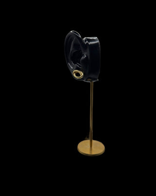 Boucles d’oreilles forçat duo 10mm Bijoux or 18K - TRANSAC'OR
