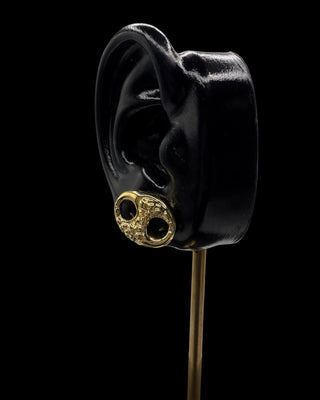 Boucles d’oreilles grain de café électro 13mm Bijoux or 18K - TRANSAC'OR
