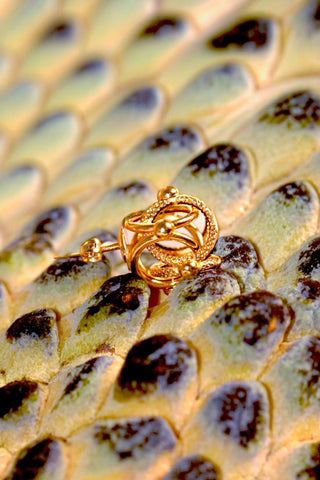 Boucles d'oreilles maille cyclone 12MM Bijoux or 18K - TRANSAC'OR