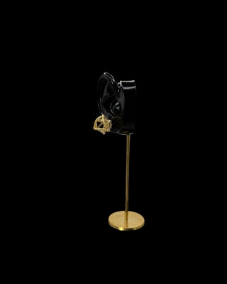 Boucles d’oreilles maille cyclone 18mm Bijoux or 18K - TRANSAC'OR
