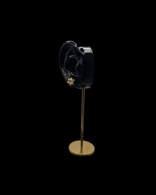 Boucles d’oreilles maille cyclone 8mm Bijoux or 18K - TRANSAC'OR