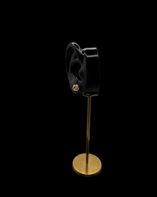 Boucles d’oreilles nœuds 3 ors 8mm Bijoux or 18K - TRANSAC'OR