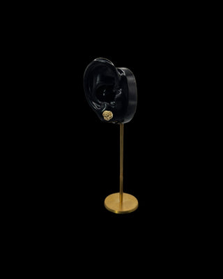 Boucles d’oreilles pelote 9mm Bijoux or 18K - TRANSAC'OR