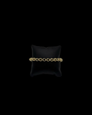 Bracelet maille gros sirop 6mm 20.5cm Bijoux or 18K - TRANSAC'OR