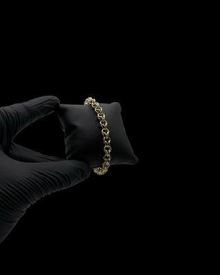 Bracelet maille gros sirop 6mm 20.5cm Bijoux or 18K - TRANSAC'OR