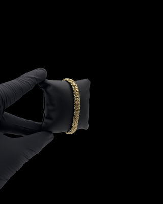 Bracelet maille royal 8mm 20cm Bijoux or 18K - TRANSAC'OR