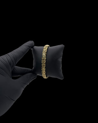 Bracelet maille royal 8mm 20cm Bijoux or 18K - TRANSAC'OR