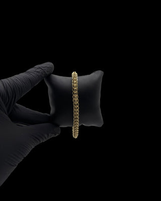 Bracelet maille triple sirop 6.5mm 21cm Bijoux or 18K - TRANSAC'OR