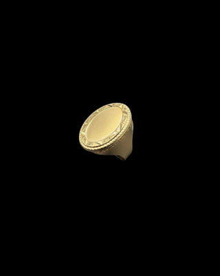 Chevalière ovale 28mm Bijoux or 18K - TRANSAC'OR