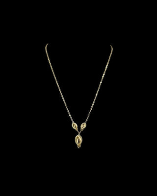 Collier 3 nœuds forçat 45cm Bijoux or 18K - TRANSAC'OR