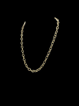 Collier maille forçat 6mm 45cm Bijoux or 18K - TRANSAC'OR