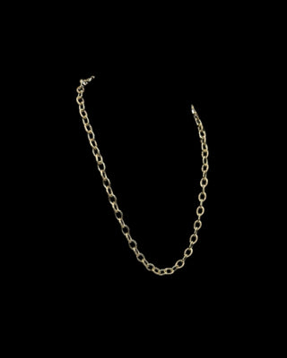 Collier maille forçat 6mm 45cm Bijoux or 18K - TRANSAC'OR