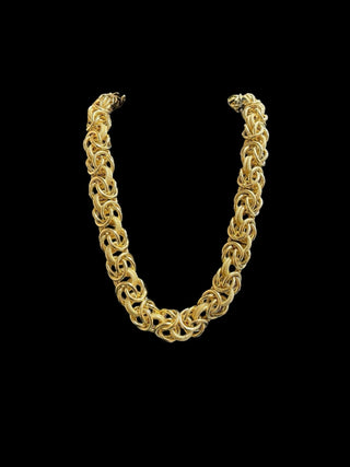 Collier maille royale 28mm 80cm Bijoux or 18K - TRANSAC'OR