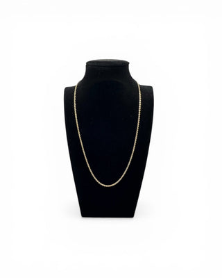 Collier maille torsadée 2.10MM 50CM Bijoux or 18K - TRANSAC'OR