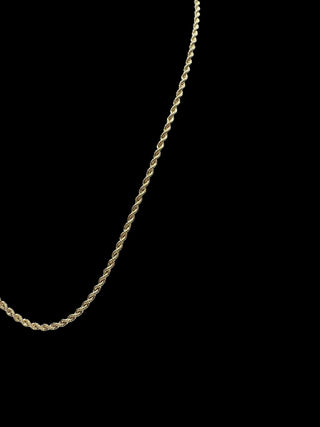 Collier maille torsadée 2.1MM 45CM Bijoux or 18K - TRANSAC'OR