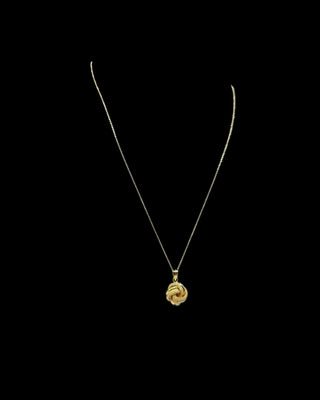 Collier pendentif nœuds 45cm Bijoux or 18K - TRANSAC'OR