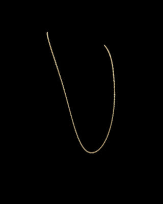 Collier torsadée 2mm 70cm Bijoux or 18K - TRANSAC'OR