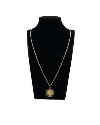 Collier torsadée 70cm avec pendentif Bijoux or 18K - TRANSAC'OR