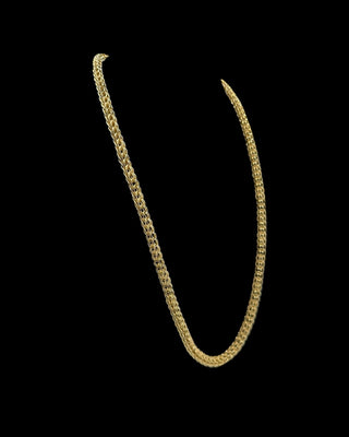 Collier triple gros sirop 6.5mm 60cm Bijoux or 18K - TRANSAC'OR