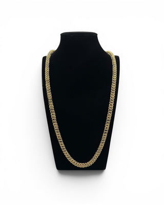 Collier triple sirop 6.5mm 70cm Bijoux or 18K - TRANSAC'OR