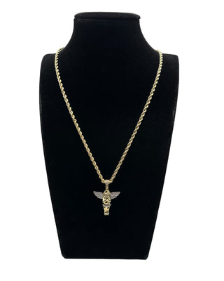 Pendentif ange 3D Bijoux or 18K - TRANSAC'OR