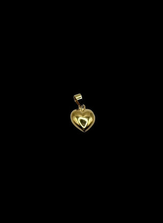 Pendentif cœur 8mm Bijoux or 18K - TRANSAC'OR