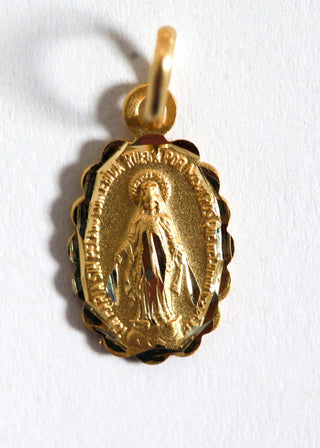 Pendentif vierge miraculeuse Bijoux or 18K - TRANSAC'OR